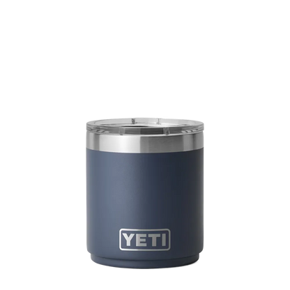 Yeti 10 oz Rambler® Stackable Lowball with DuraSip™ Ceramic Lining 
