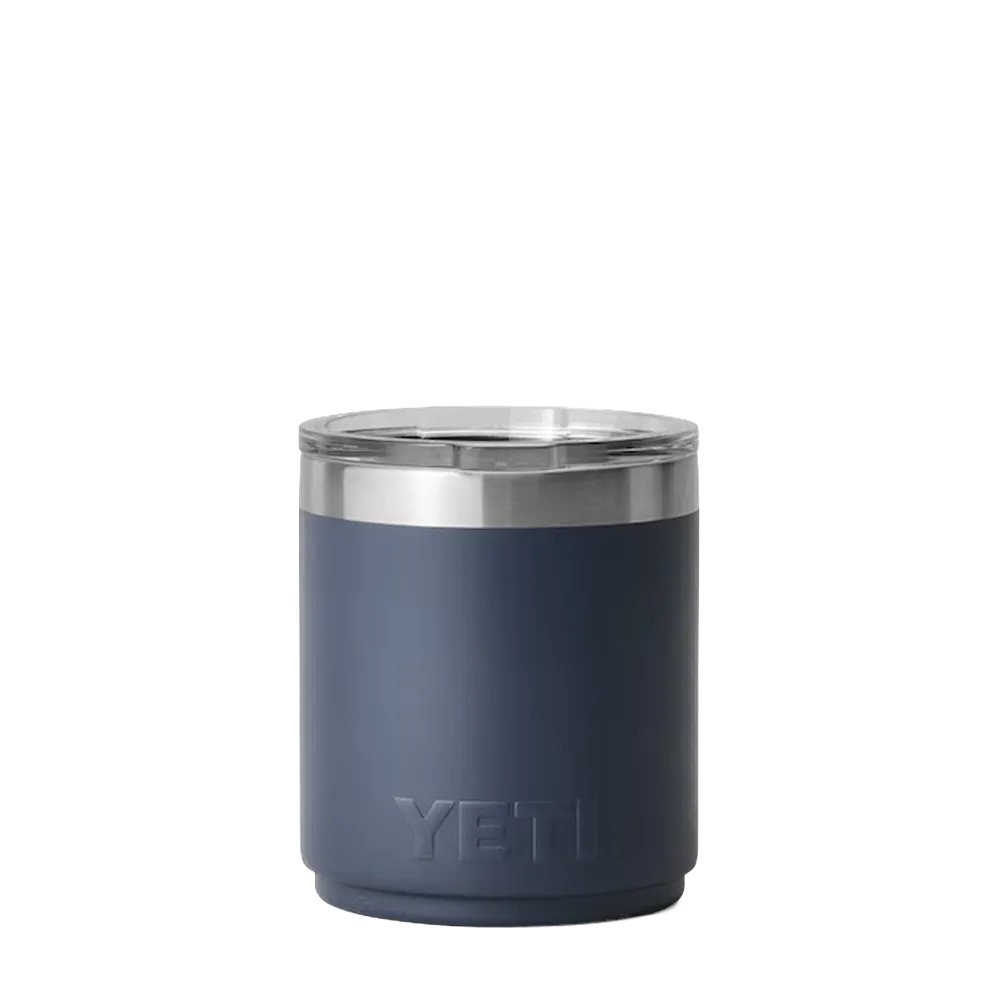 Yeti 10 oz Rambler® Stackable Lowball with DuraSip™ Ceramic Lining 

