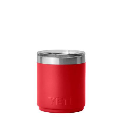 Yeti 10 oz Rambler® Stackable Lowball with DuraSip™ Ceramic Lining 
