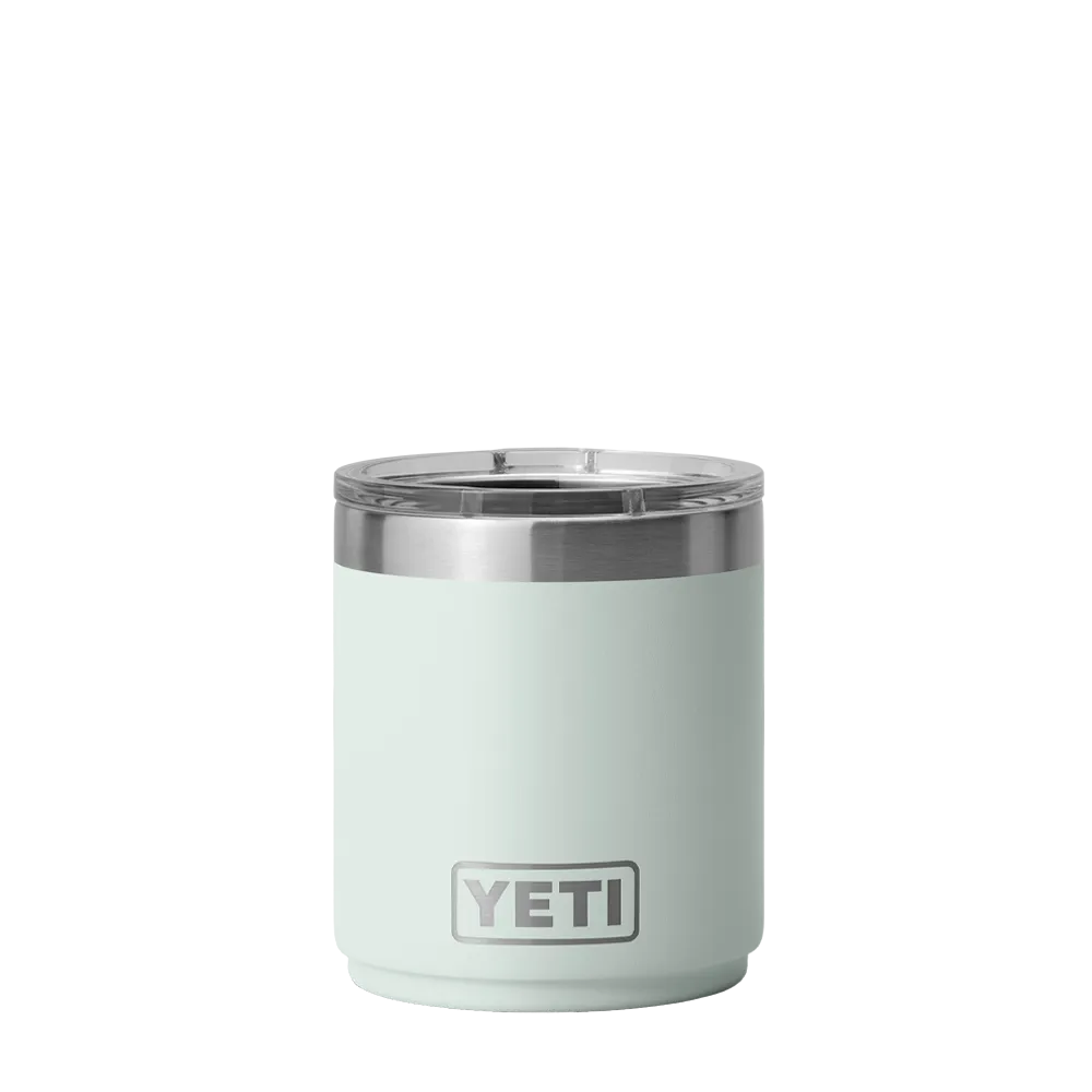 Yeti 10 oz Rambler® Stackable Lowball with DuraSip™ Ceramic Lining 
