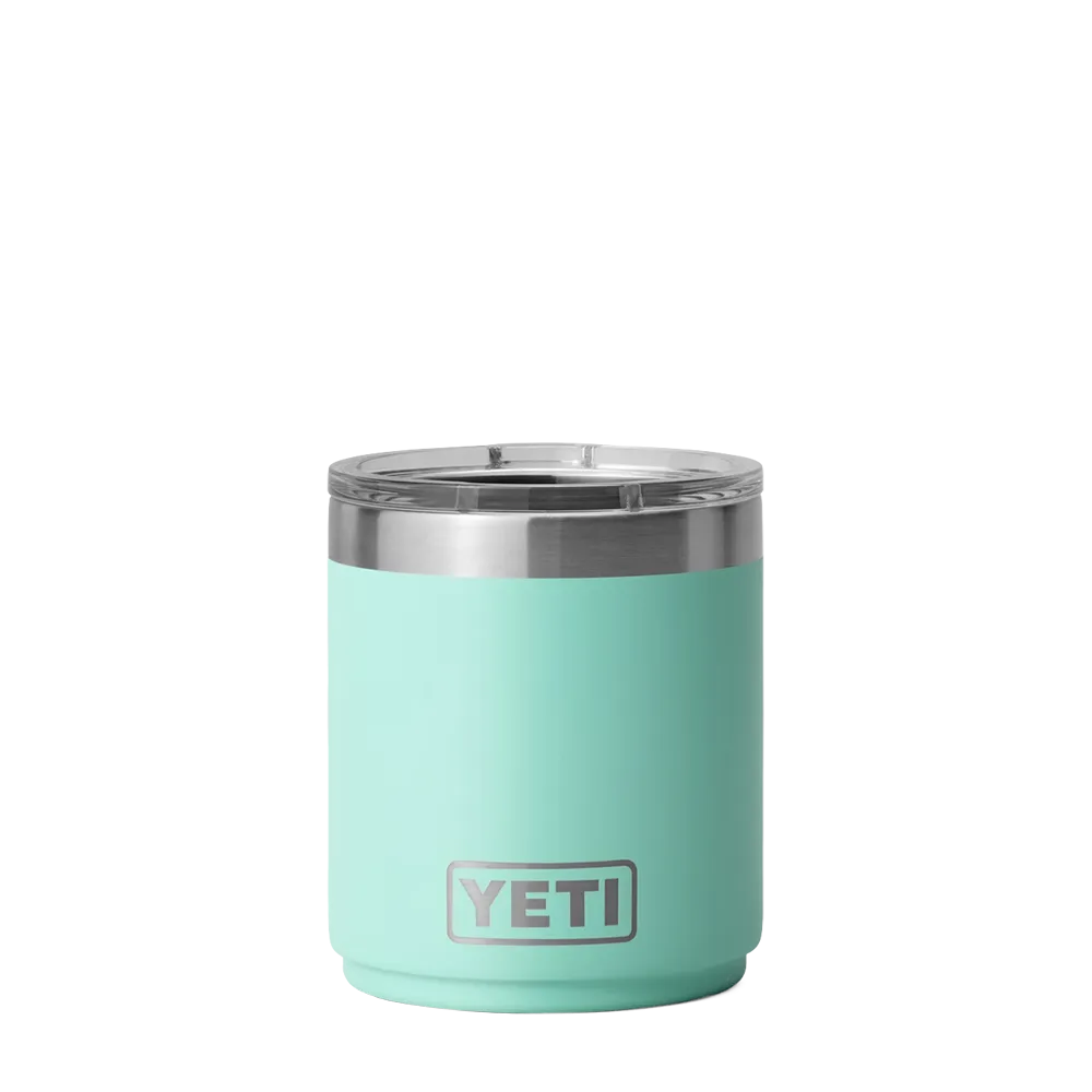 Yeti 10 oz Rambler® Stackable Lowball with DuraSip™ Ceramic Lining 
