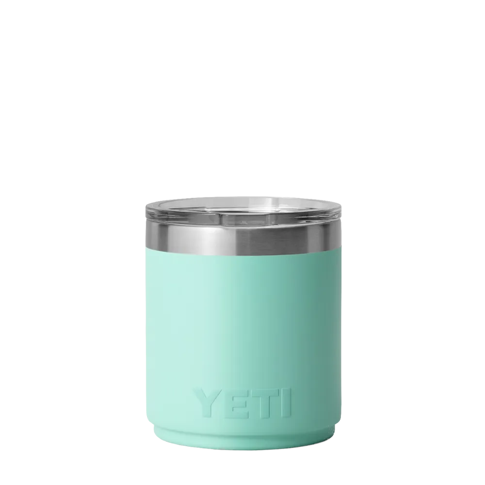 Yeti 10 oz Rambler® Stackable Lowball with DuraSip™ Ceramic Lining 
