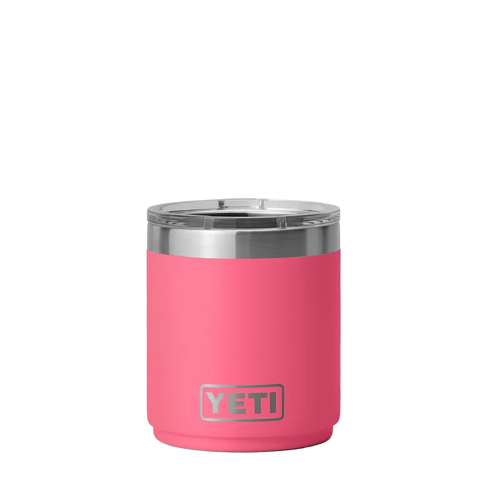 Yeti 10 oz Rambler® Stackable Lowball with DuraSip™ Ceramic Lining 

