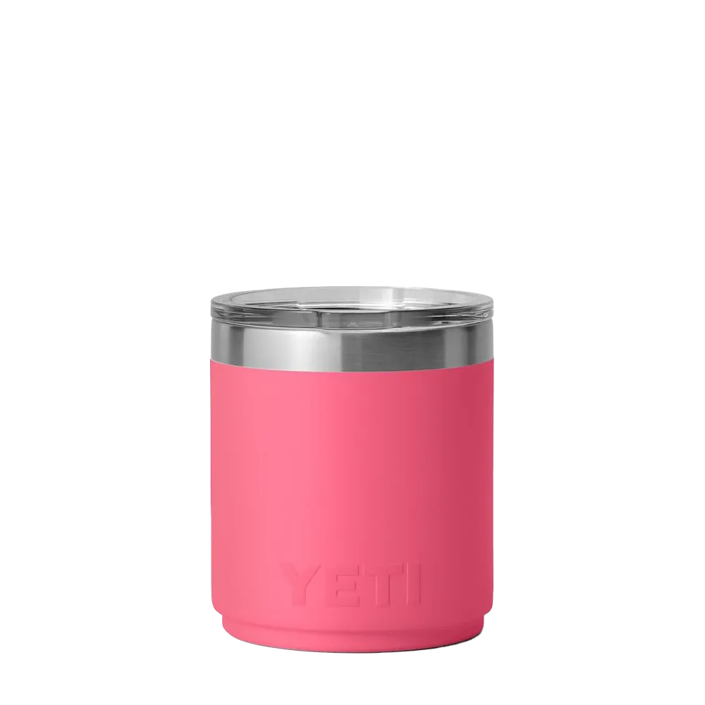 Yeti 10 oz Rambler® Stackable Lowball with DuraSip™ Ceramic Lining 

