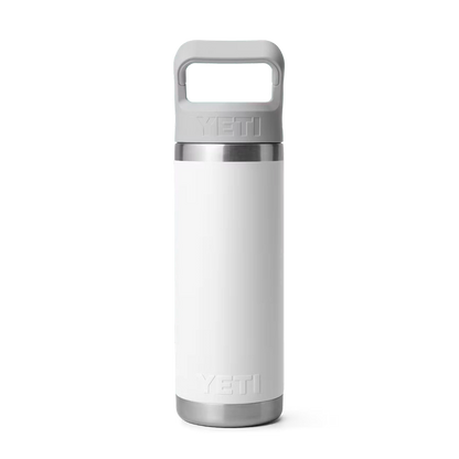 YETI Rambler® Straw Bottle with Color-Matched Straw Lid 18 oz White 