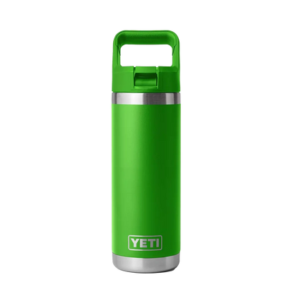 YETI Rambler® Straw Bottle with Color-Matched Straw Lid 18 oz Canopy Green 