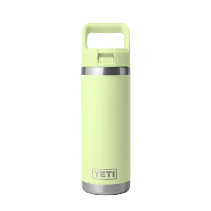 YETI Rambler® Straw Bottle with Color-Matched Straw Lid 18 oz Grasshopper 