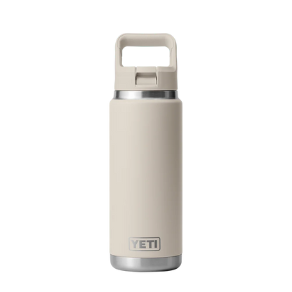 YETI Rambler® Straw Bottle with Color-Matched Straw Lid 26 oz Cape Taupe 
