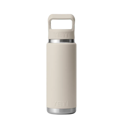 YETI Rambler® Straw Bottle with Color-Matched Straw Lid 26 oz Cape Taupe 