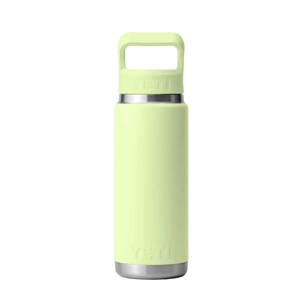 YETI Rambler® Straw Bottle with Color-Matched Straw Lid 26 oz Grasshopper 