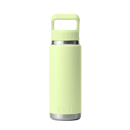 YETI Rambler® Straw Bottle with Color-Matched Straw Lid 26 oz Grasshopper 
