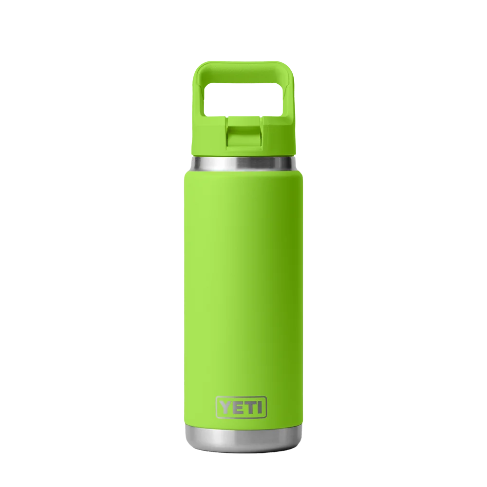 YETI Rambler® Straw Bottle with Color-Matched Straw Lid 26 oz Venom 