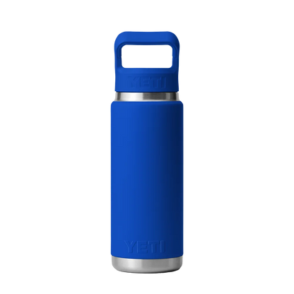 YETI Rambler® Straw Bottle with Color-Matched Straw Lid 26 oz Royal Blue 