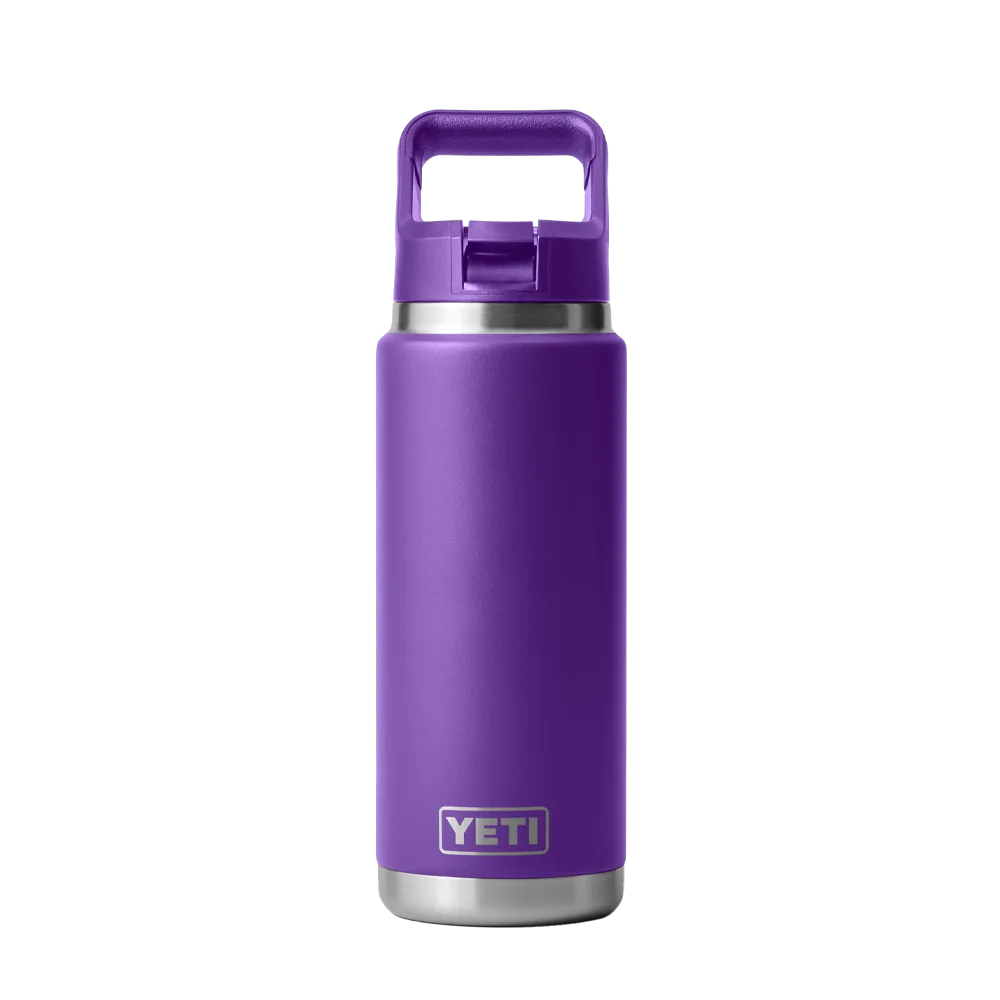 YETI Rambler® Straw Bottle with Color-Matched Straw Lid 26 oz Pace Purple 