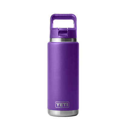 YETI Rambler® Straw Bottle with Color-Matched Straw Lid 26 oz Pace Purple 