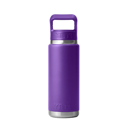 YETI Rambler® Straw Bottle with Color-Matched Straw Lid 26 oz Pace Purple 