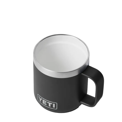 YETI Rambler® Stackable Mug with DuraSip™ Ceramic Liner 10 oz Black 