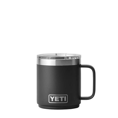 YETI Rambler® Stackable Mug with DuraSip™ Ceramic Liner 10 oz Black 