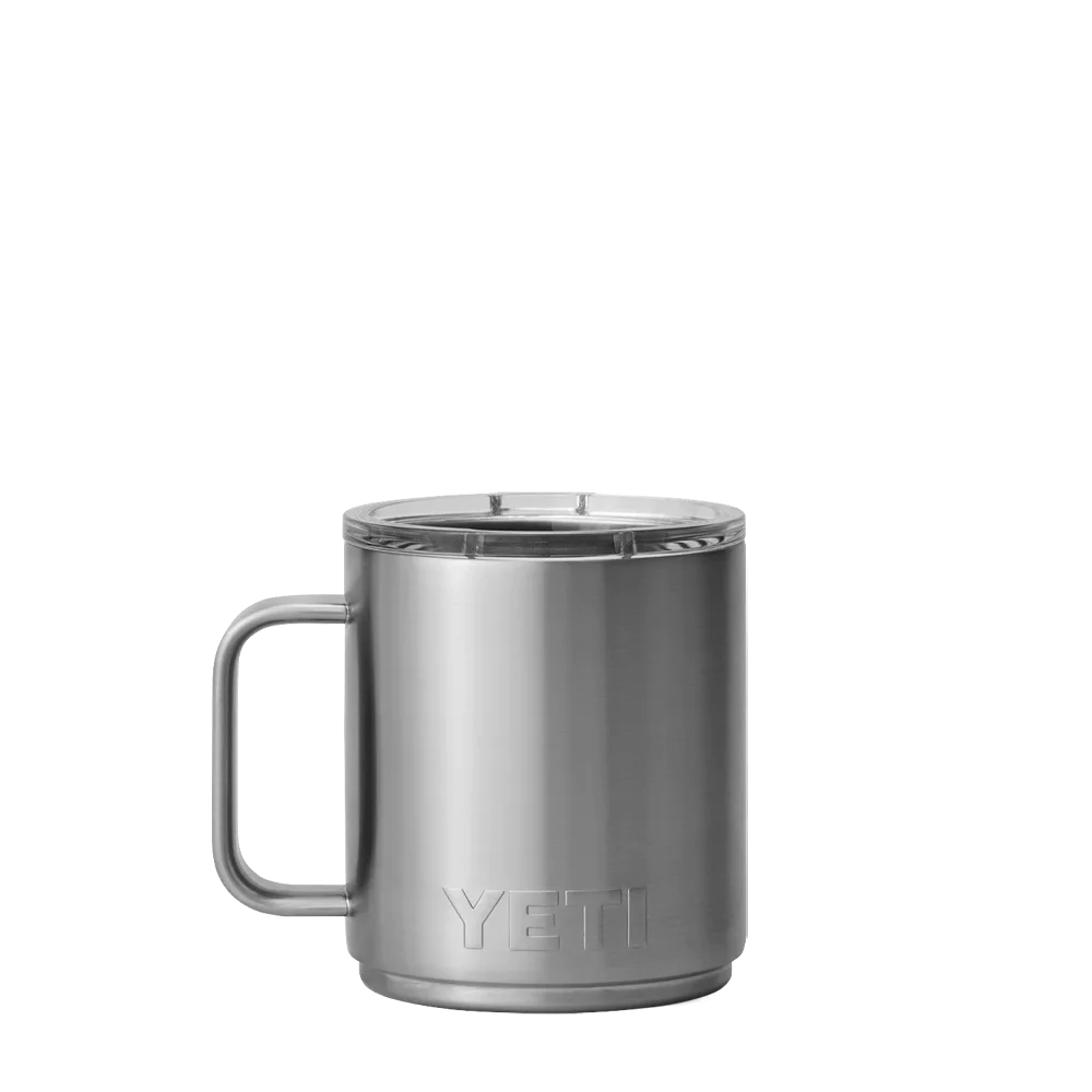 YETI Rambler® Stackable Mug with DuraSip™ Ceramic Liner 10 oz Stainless Steel 