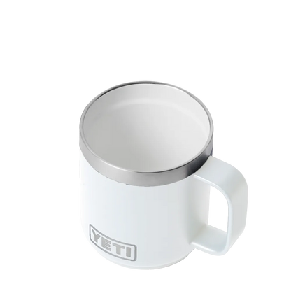 YETI Rambler® Stackable Mug with DuraSip™ Ceramic Liner 10 oz White 