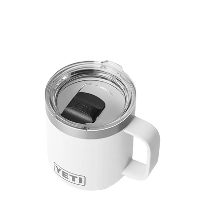 YETI Rambler® Stackable Mug with DuraSip™ Ceramic Liner 10 oz White 
