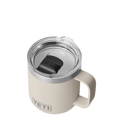 YETI Rambler® Stackable Mug with DuraSip™ Ceramic Liner 10 oz Cape Taupe 