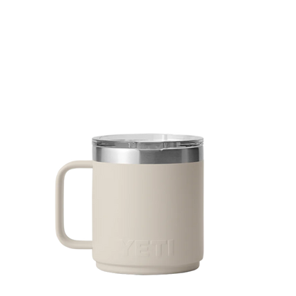 YETI Rambler® Stackable Mug with DuraSip™ Ceramic Liner 10 oz Cape Taupe 