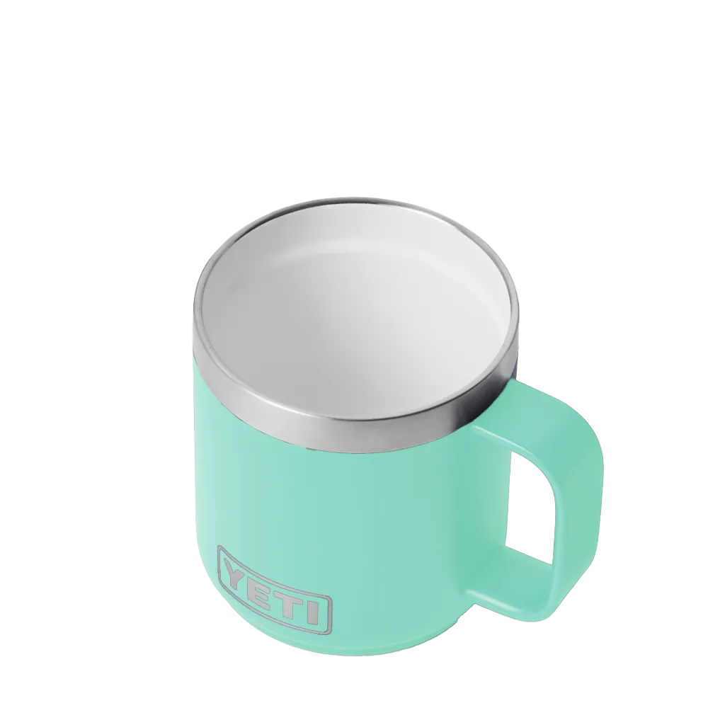 YETI Rambler® Stackable Mug with DuraSip™ Ceramic Liner 10 oz Seafoam 