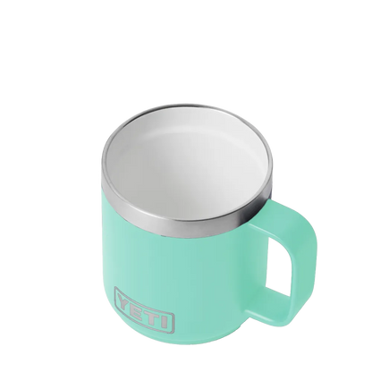 YETI Rambler® Stackable Mug with DuraSip™ Ceramic Liner 10 oz Seafoam 
