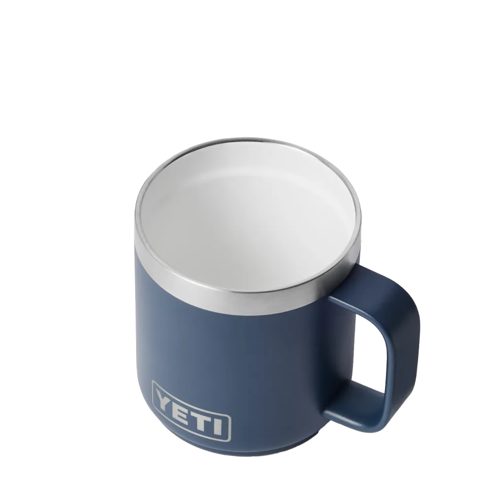 YETI Rambler® Stackable Mug with DuraSip™ Ceramic Liner 10 oz Navy 
