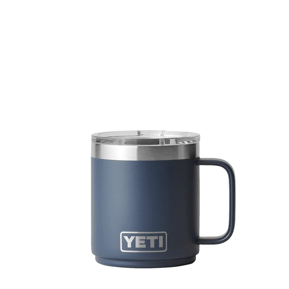YETI Rambler® Stackable Mug with DuraSip™ Ceramic Liner 10 oz Navy 