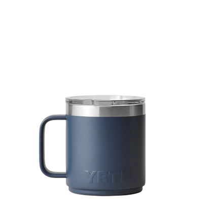 YETI Rambler® Stackable Mug with DuraSip™ Ceramic Liner 10 oz Navy 
