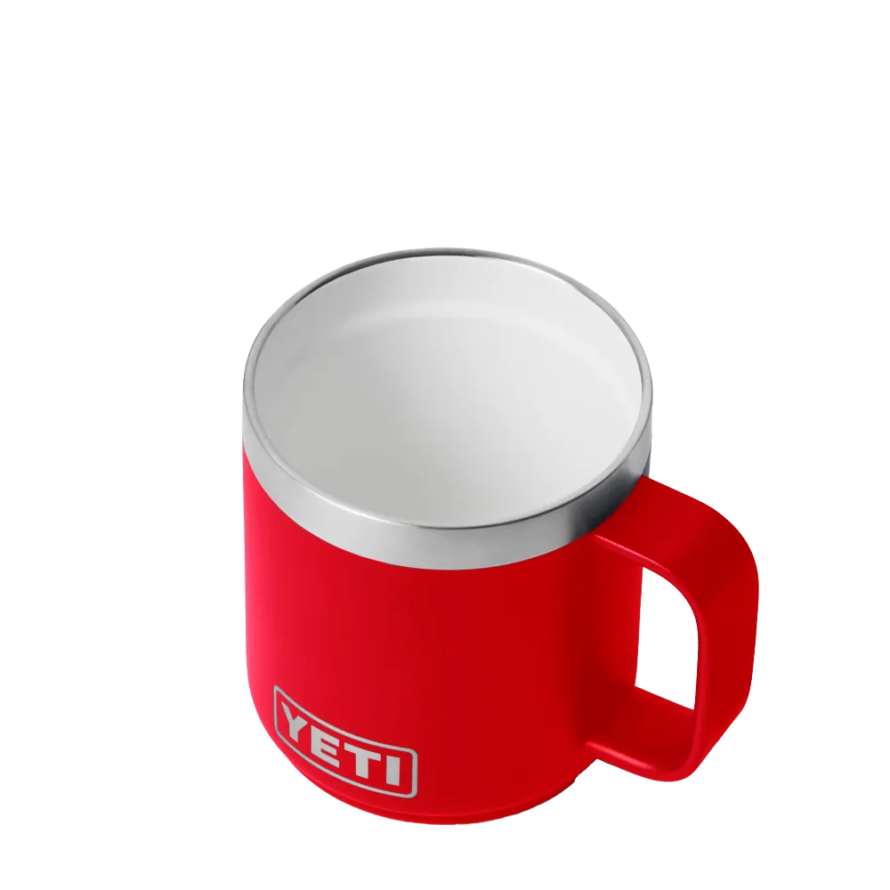 YETI Rambler® Stackable Mug with DuraSip™ Ceramic Liner 10 oz Rescue Red 