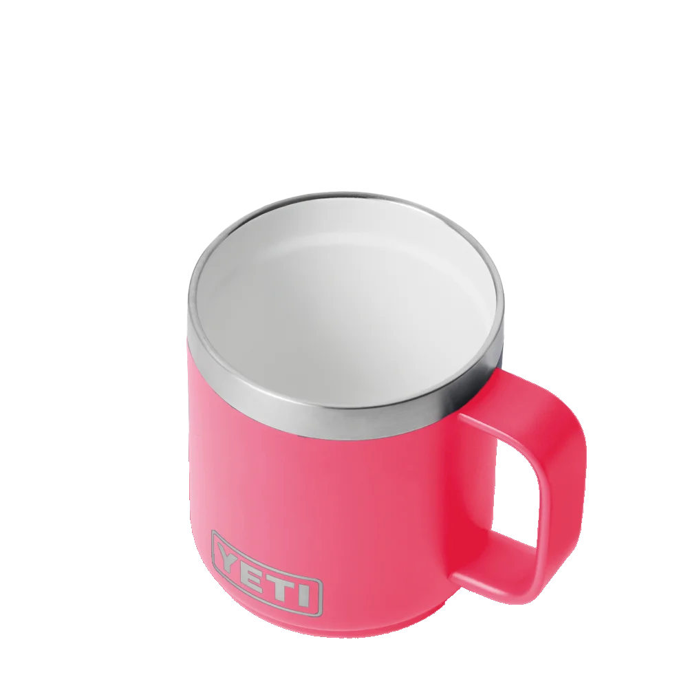 YETI Rambler® Stackable Mug with DuraSip™ Ceramic Liner 10 oz Tropical Pink 