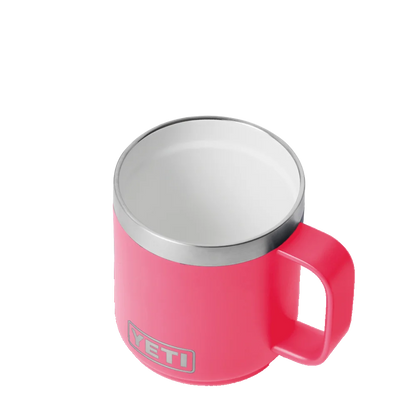 YETI Rambler® Stackable Mug with DuraSip™ Ceramic Liner 10 oz Tropical Pink 