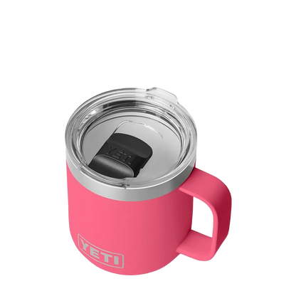YETI Rambler® Stackable Mug with DuraSip™ Ceramic Liner 10 oz Tropical Pink 