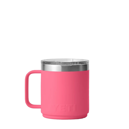 YETI Rambler® Stackable Mug with DuraSip™ Ceramic Liner 10 oz Tropical Pink 