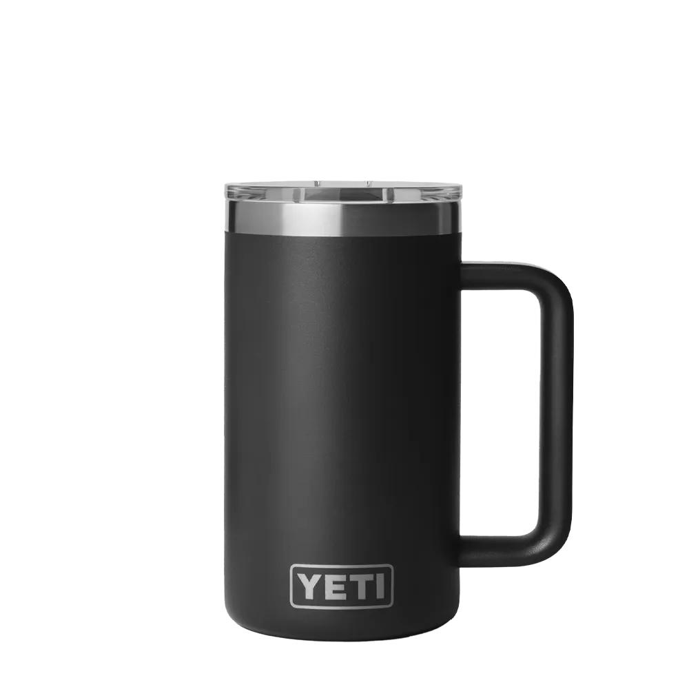 YETI Rambler Mug with DuraSip Ceramic Liner 24 oz Black 