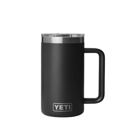 YETI Rambler Mug with DuraSip Ceramic Liner 24 oz Black 