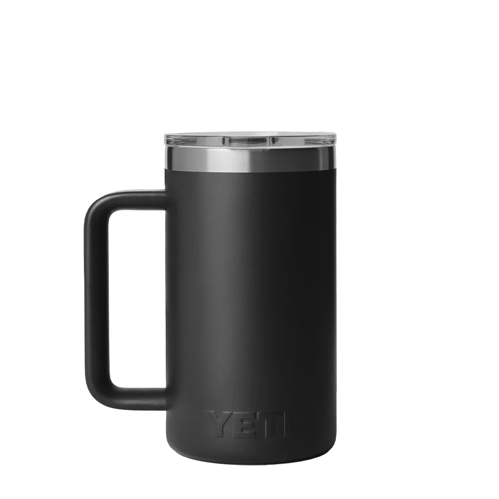 YETI Rambler Mug with DuraSip Ceramic Liner 24 oz Black 