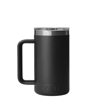YETI Rambler Mug with DuraSip Ceramic Liner 24 oz Black 