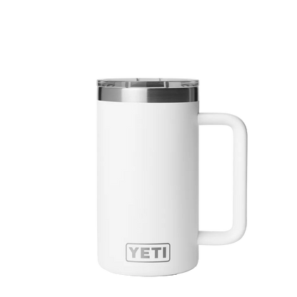 YETI Rambler Mug with DuraSip Ceramic Liner 24 oz White 