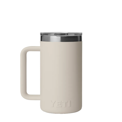 YETI Rambler Mug with DuraSip Ceramic Liner 24 oz Cape Taupe 
