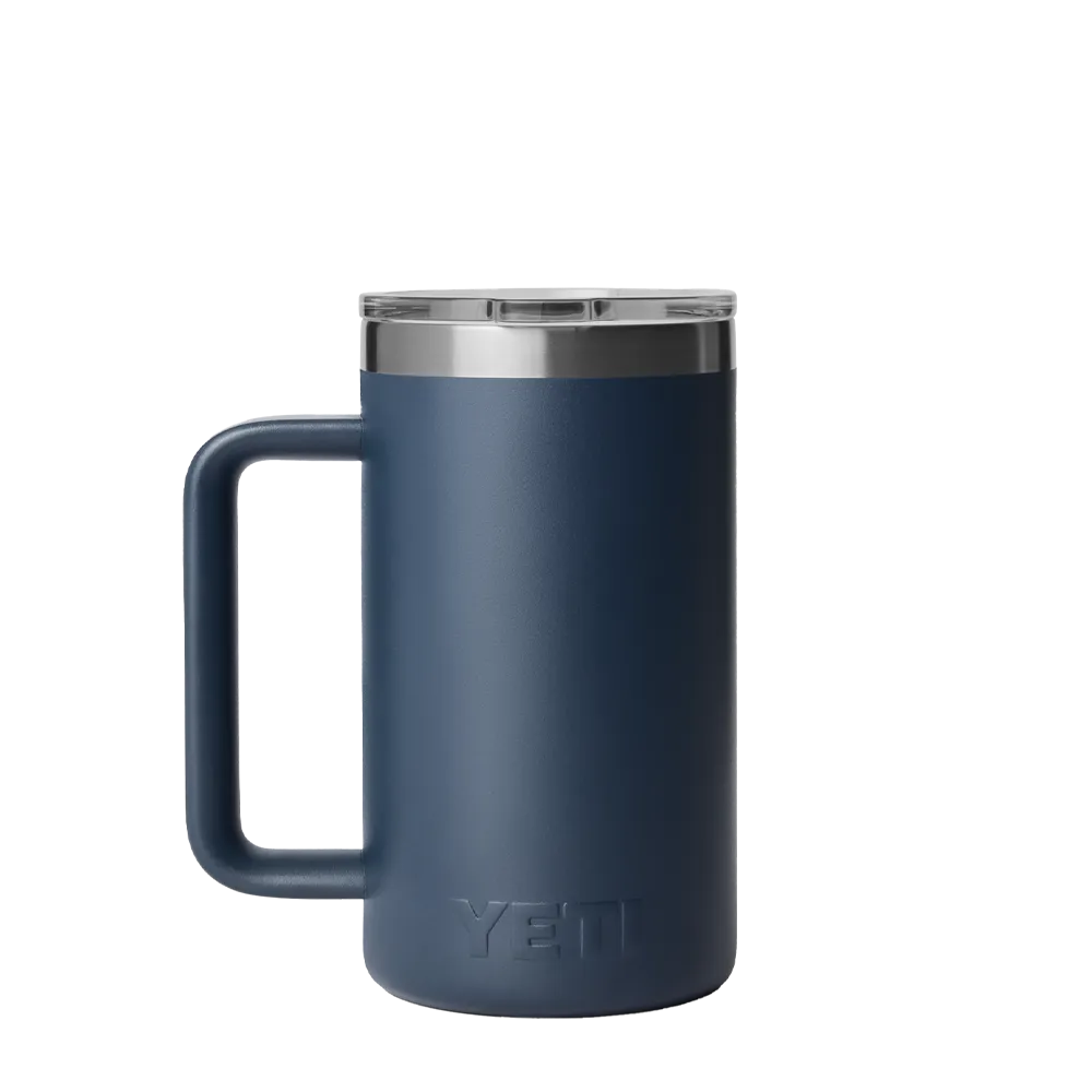 YETI Rambler Mug with DuraSip Ceramic Liner 24 oz Navy 