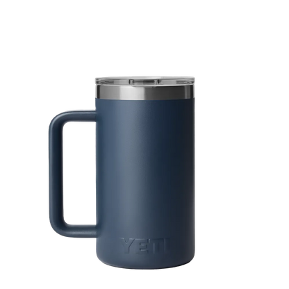 YETI Rambler Mug with DuraSip Ceramic Liner 24 oz Navy 