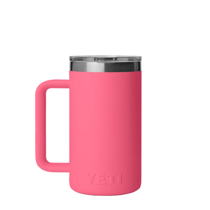 YETI Rambler Mug with DuraSip Ceramic Liner 24 oz Tropical Pink 
