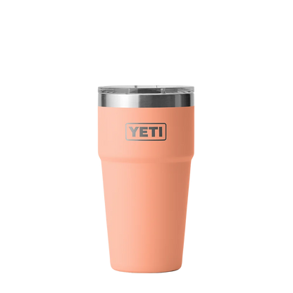 YETI Rambler® Stackable Cup with MagSlider™ Lid 20 oz Low Country Peach 
