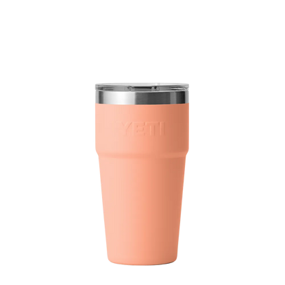 YETI Rambler® Stackable Cup with MagSlider™ Lid 20 oz Low Country Peach 