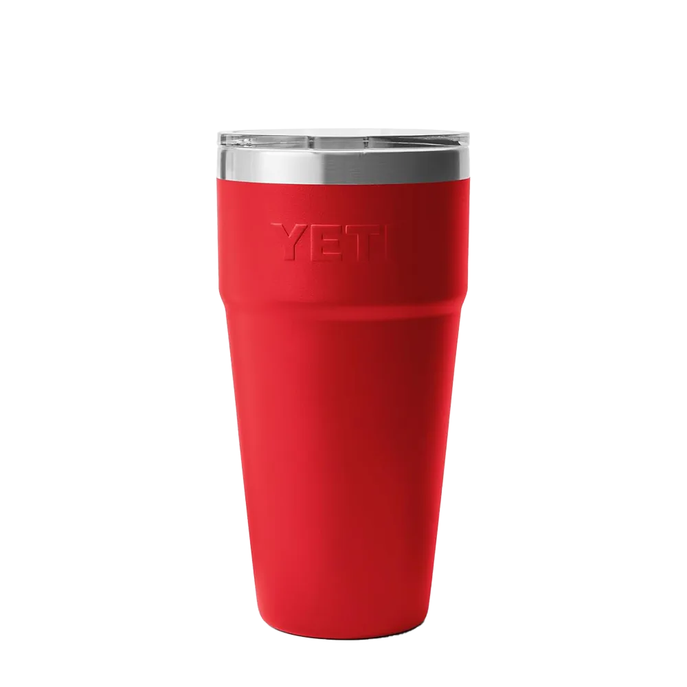 YETI Rambler® Stackable Cup with MagSlider™ Lid 30 oz Rescue Red 