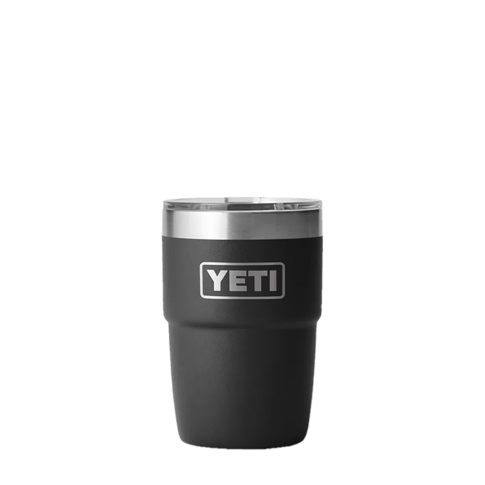 YETI Rambler® Stackable Cup with DuraSip™ Ceramic Lining 8 oz Black 
